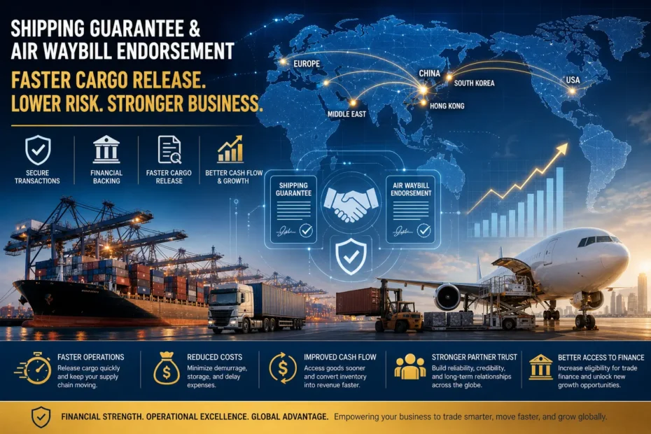 Shipping Guarantee and Air Waybill Endorsement