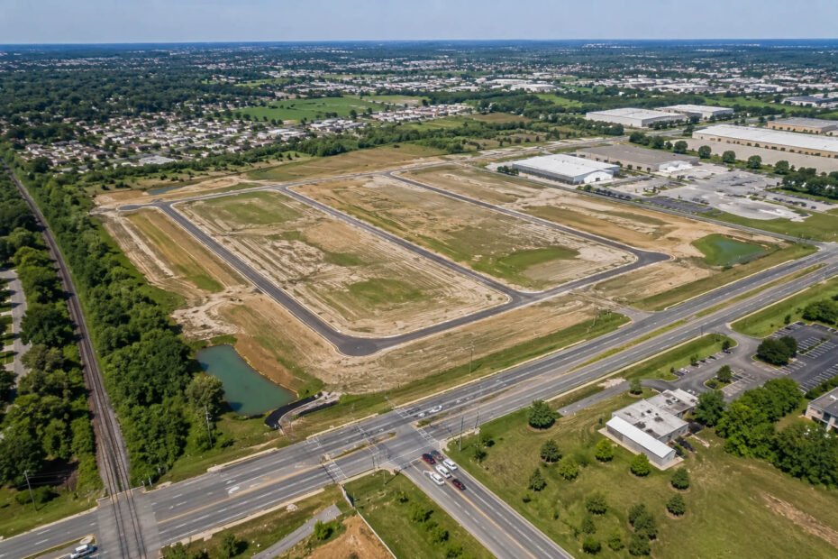 Infrastructure development site