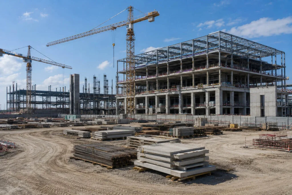 What Are the Best Financing Options for Companies with Contracts? 1 Commercial construction project requiring contract financing.