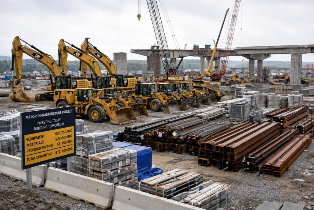 Contractor working capital for project execution