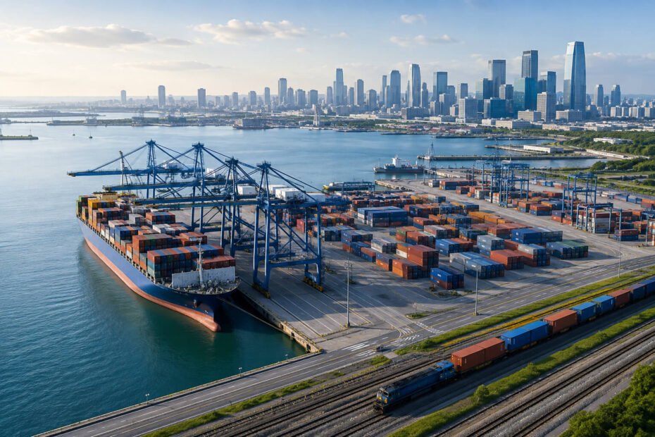 Global financial network representing international bank guarantees, trade finance, and business solutions across worldwide markets