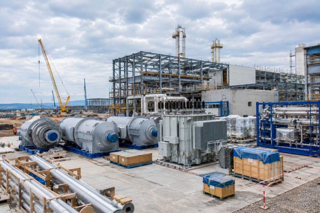Chiron projects bv Industrial Equipment Awaiting Installation at an EPC Site