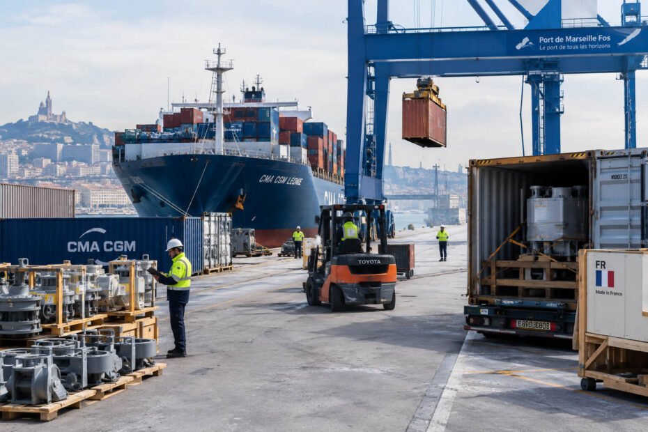 Chiron Projects manufacturing facility preparing goods for international export