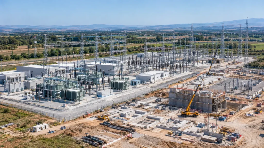 Projeto de infraestrutura parcialmente concluído